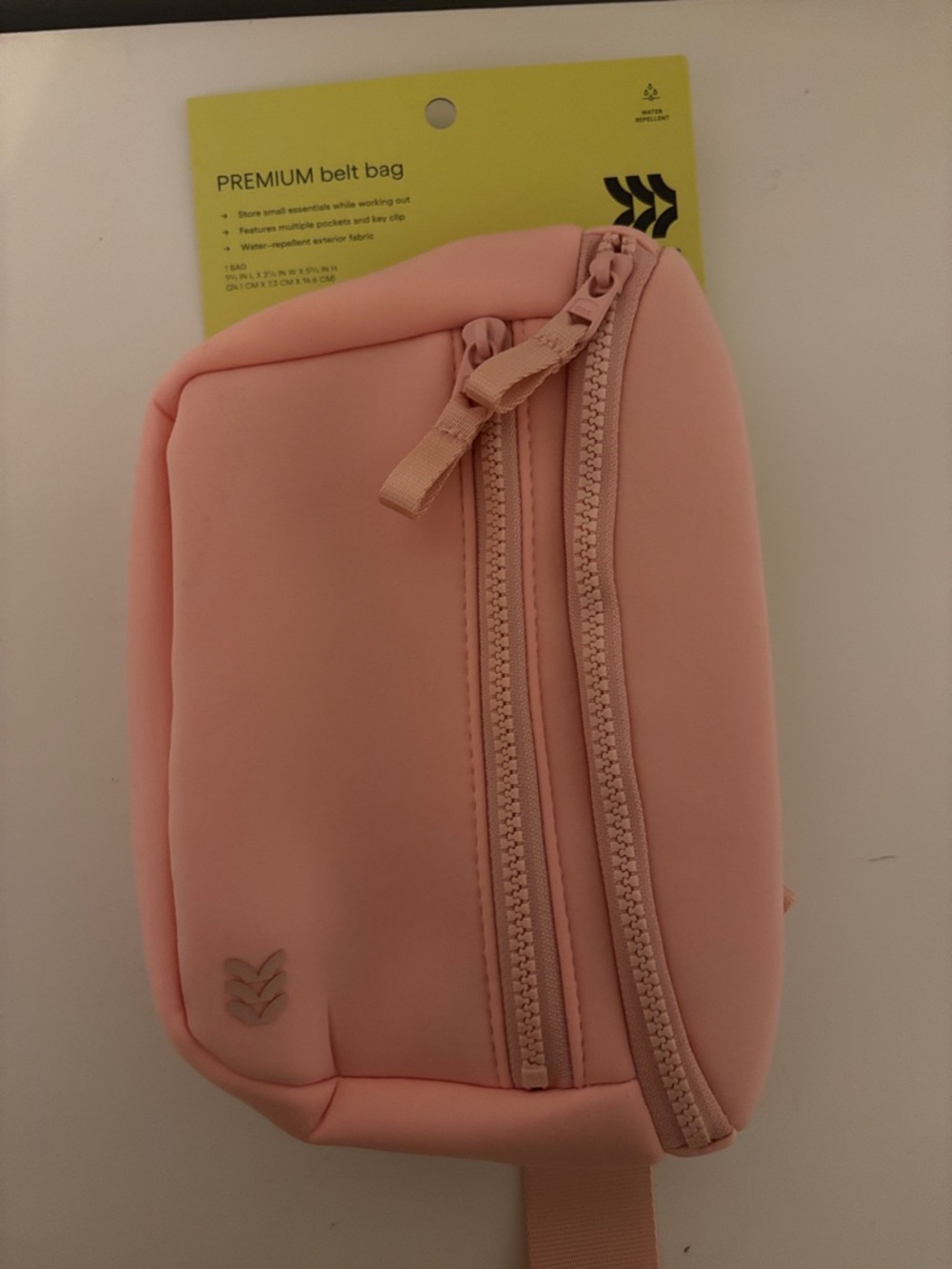 all in motion Pink Premium Belt Crossbody Bag